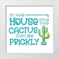 thumbnail image 1 of Reed, Tara 20x20 White Modern Wood Framed Museum Art Print Titled - Playful Cactus I, 1 of 4
