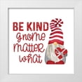 thumbnail image 1 of Reed, Tara 20x20 White Modern Wood Framed Museum Art Print Titled - Valentine  Gnomes on white IX-Be Kind, 1 of 4
