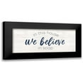thumbnail image 1 of Reed, Tara 24x12 Black Modern Framed Museum Art Print Titled - Bathroom Humor panel V-Believe, 1 of 5