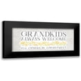 thumbnail image 1 of Reed, Tara 24x12 Black Modern Framed Museum Art Print Titled - Grandparent Life panel gray III-Always Welcome, 1 of 5