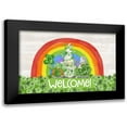 thumbnail image 1 of Reed, Tara 24x17 Black Modern Framed Museum Art Print Titled - Luck of the Gnomes landscape-Welcome, 1 of 5