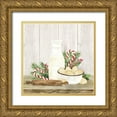 thumbnail image 1 of Reed, Tara 26x26 Gold Ornate Wood Framed with Double Matting Museum Art Print Titled - Christmas Kitchen II, 1 of 4