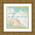 thumbnail image 1 of Reed, Tara 26x26 Gold Ornate Wood Framed with Double Matting Museum Art Print Titled - Look to the Sea IV, 1 of 4