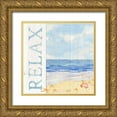 thumbnail image 1 of Reed, Tara 26x26 Gold Ornate Wood Framed with Double Matting Museum Art Print Titled - Savor the Sea I, 1 of 4