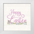 thumbnail image 1 of Reed, Tara 26x26 White Modern Wood Framed Museum Art Print Titled - Farmhouse  Easter Sentiment V-Happy Easter, 1 of 4