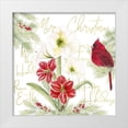 thumbnail image 1 of Reed, Tara 26x26 White Modern Wood Framed Museum Art Print Titled - Merry Amaryllis III, 1 of 4