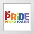 thumbnail image 1 of Reed, Tara 26x26 White Modern Wood Framed Museum Art Print Titled - Pride Gnomes VII, 1 of 4