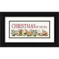thumbnail image 1 of Reed, Tara 32x15 Black Ornate Wood Framed with Double Matting Museum Art Print Titled - Christmas By the Sea Panel sign, 1 of 4