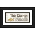 thumbnail image 1 of Reed, Tara 32x15 Black Ornate Wood Framed with Double Matting Museum Art Print Titled - Grandparent Life panel IV-Cookies, 1 of 4
