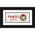 thumbnail image 1 of Reed, Tara 32x15 Black Ornate Wood Framed with Double Matting Museum Art Print Titled - Season of Giving panel II, 1 of 4