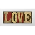 thumbnail image 1 of Reed, Tara 32x15 White Modern Wood Framed Museum Art Print Titled - Printers Block Sentiment Spice V, 1 of 4