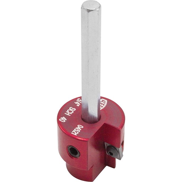 Reed Tool PPR75 Clean Ream Extreme with 1/4" Hex Shaft, 3/4" Head