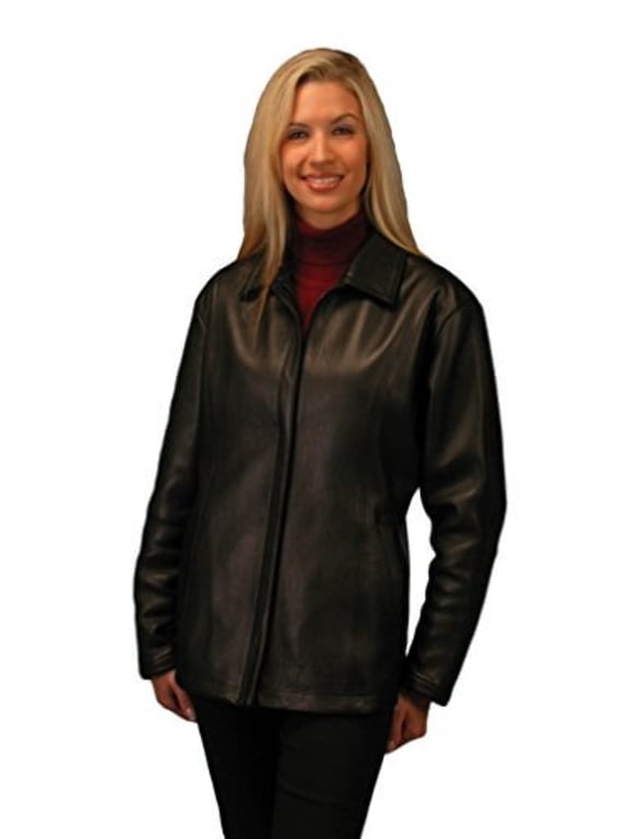 Women's Lamb Skin Leather Jacket (X-Small)