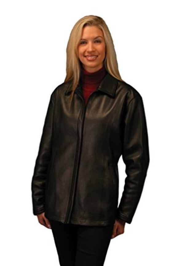 Women's Lamb Skin Leather Jacket (X-Small)