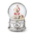 thumbnail image 1 of Reed and Barton Winter Traditions Santa Musical Snow Globe, 2.20, Multi, 1 of 3