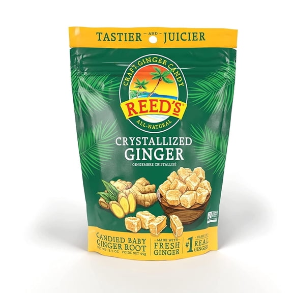 Reed's All Natural Crystallized Ginger - 3.5 oz