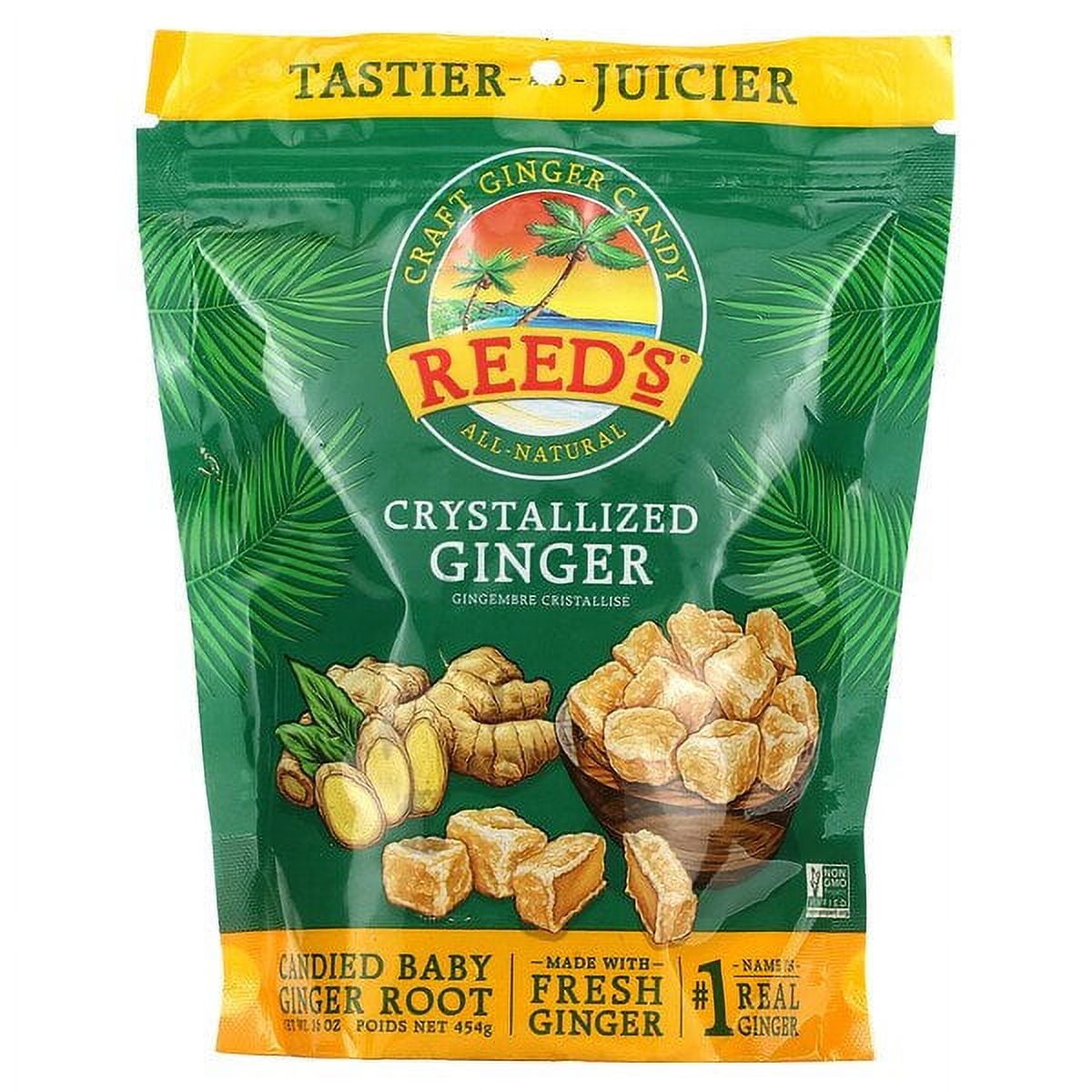 Reed's, Craft Ginger Candy, Crystallized Ginger, 16 oz