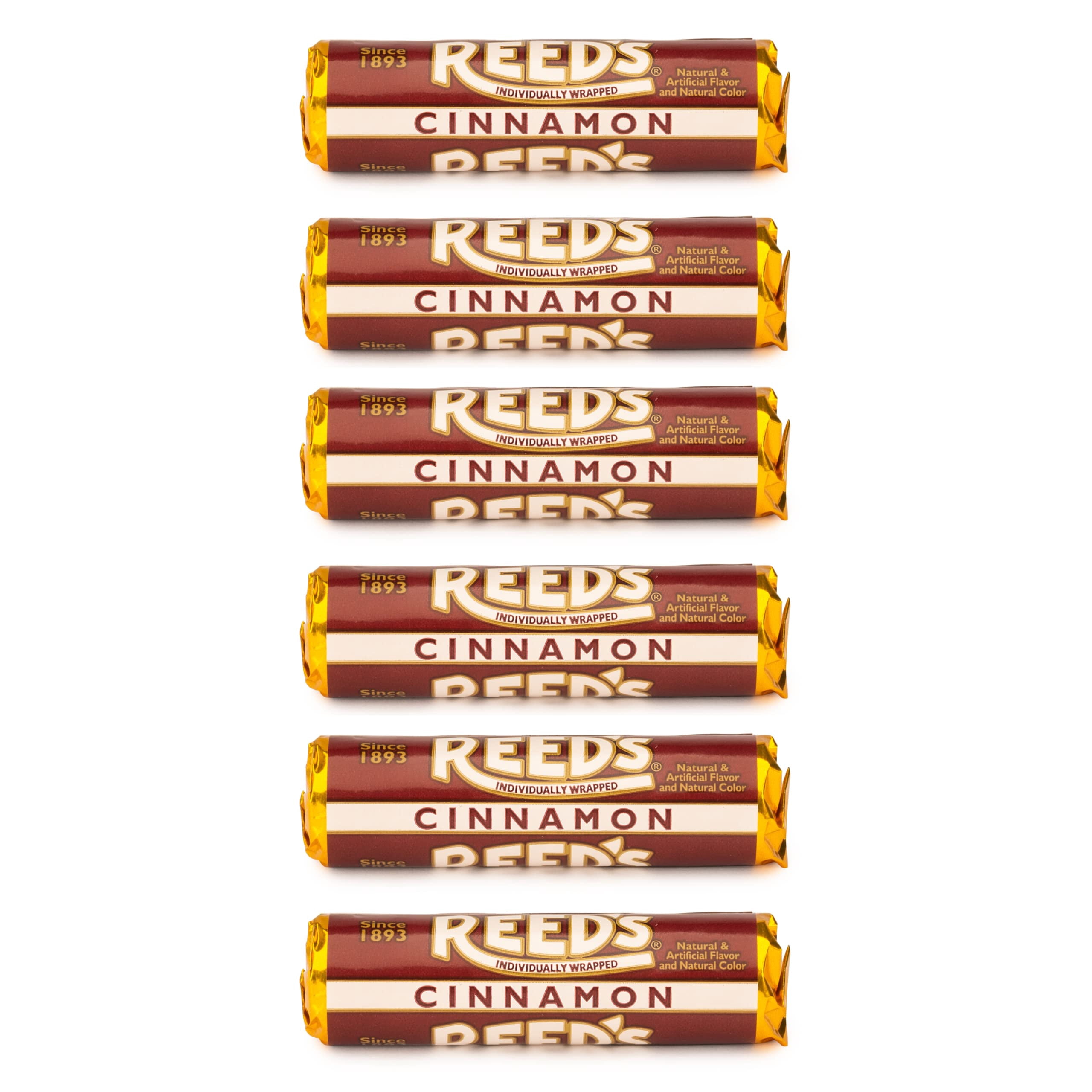 Reed’s Individually Wrapped Cinnamon KEF28 Candy Rolls | Six Rolls ...