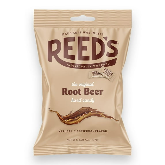 Reed’s Individually Wrapped Root Beer Candy - 6.25oz Bag