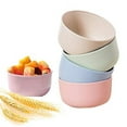 thumbnail image 1 of Reedca Microwavable Safe Tableware Bowls, Wheat Straw Multicolor, 4.7x2.4 in, 12 oz, 1 of 5