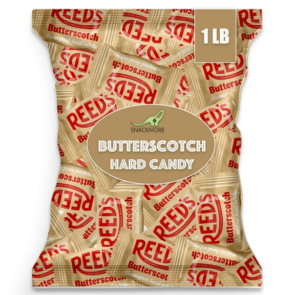 Reed's Butterscotch Hard Candy - 1lb Bulk Bag