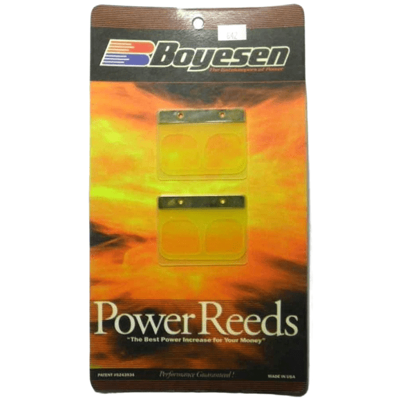 OEM Grade Power Series Dual-Stage Reed Valve Petals Compatible with 1990-1998 Suzuki RM125 1994-1998 Kawasaki KX125 1994-1999 Yamaha YZ125 2-Stroke Motocross 13150-36E01 642 05-642