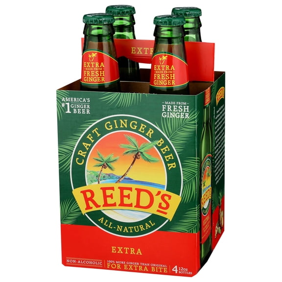 Reeds Extra Ginger Brew, 48 Ounce -- 6 per case.