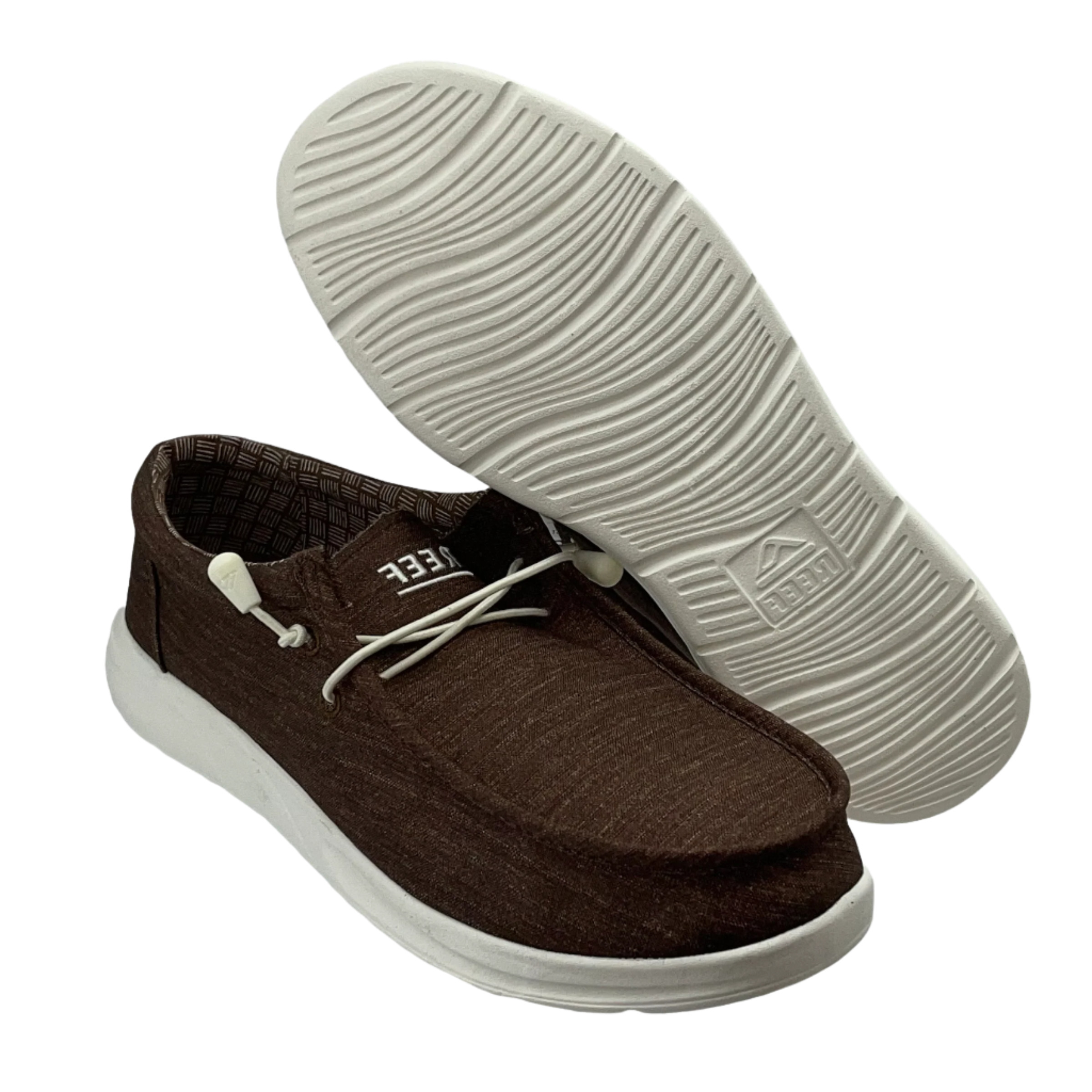 Reef Mens Cushion Coast TX Canvas Comfort Slip-On Sneakers  display picture 2