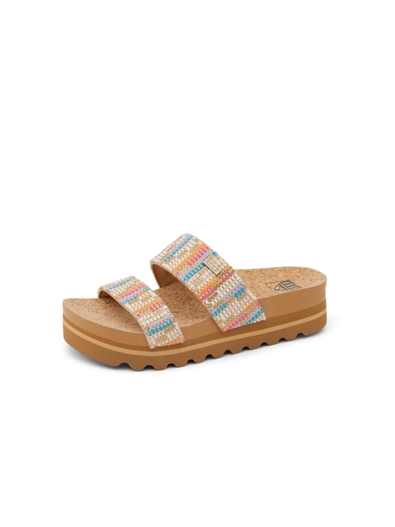 Cushion Vista Hi Sandals - Women's, Beachy Woven 9 M