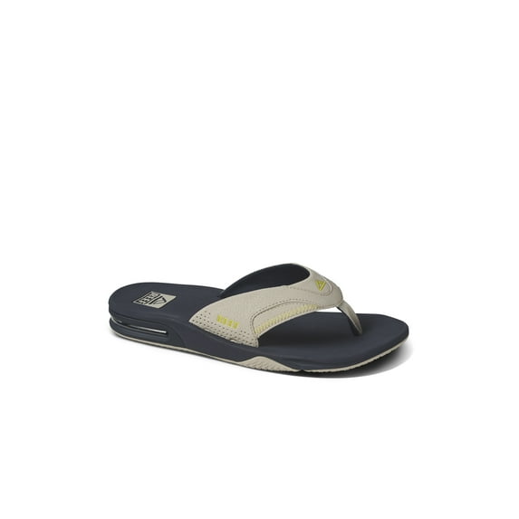 Reef Fanning Sandals Navy/Oak/Lime men in size US 14