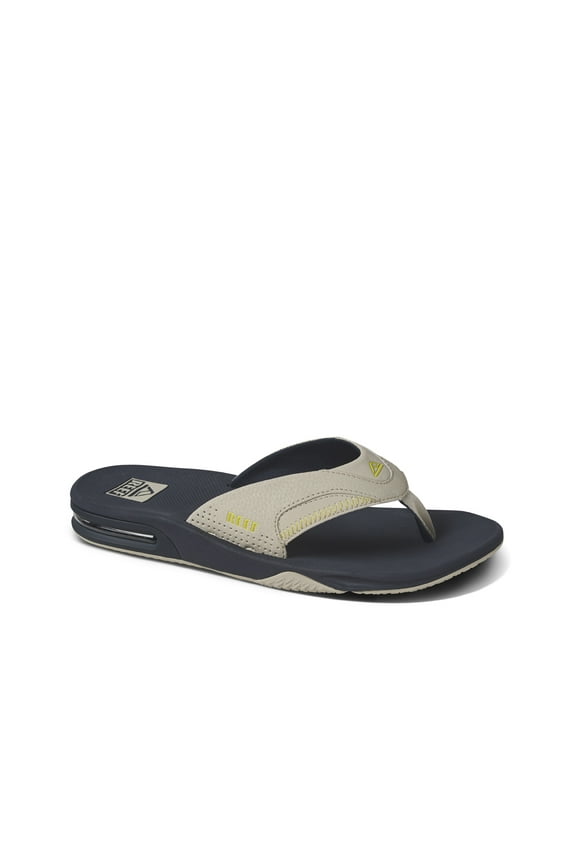 Fanning Sandals Navy/Oak/Lime men in size US 15