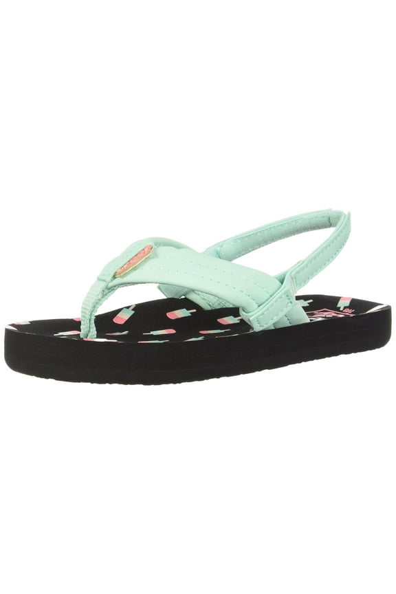 Girls' Little AHI Sandal, Popsicle, 6-7 Medium US Big Kid
