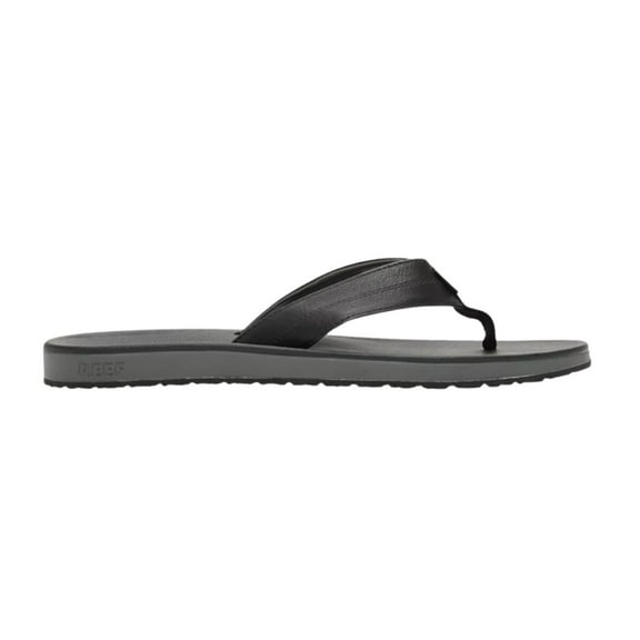 Reef Men’s Journeyer Flip-Flop Thong Beach Sandal Black Gray RF0A39UGRFBLG