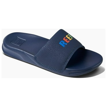 Reef  Kids One Slide Blue , 2/3 M US