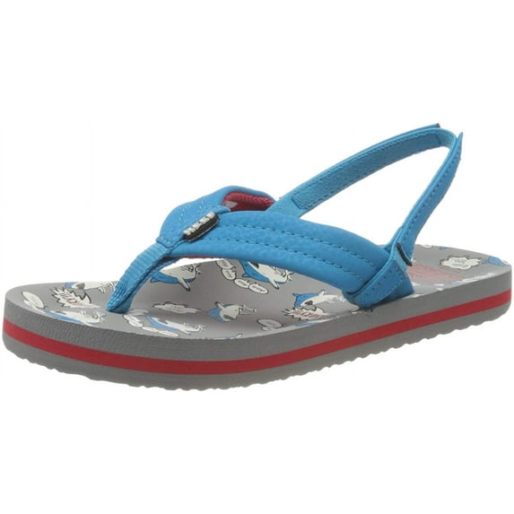 Reef Kids Sandals Ahi Flip Flops for Toddlers, Boys, Girls With Soft Cushion Footbed Waterproof