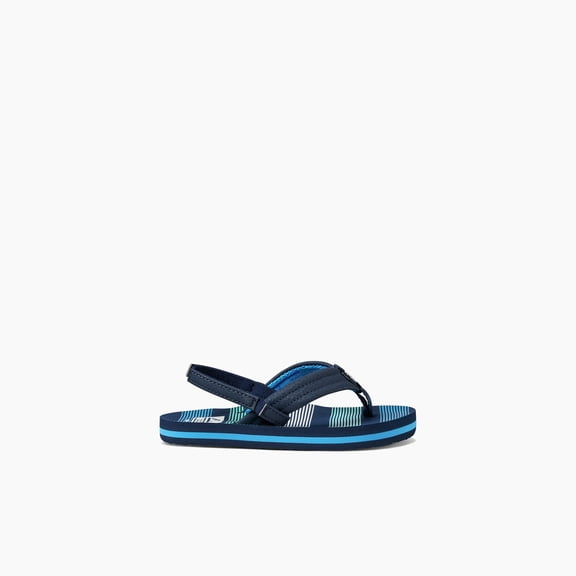 Reef Boy's' Little Ahi In Deep Sea Stripes 10 M