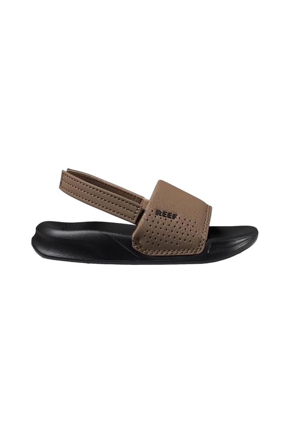 Little One Slide Black / Tan CJ5749 Toddler Size 10