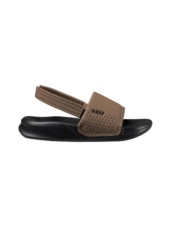 Little One Slide Black / Tan  CJ5749 Toddler Size 6