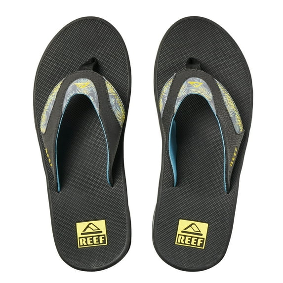 Reef Men's Fanning Sandal With Bottle Opener ~ Tropic dream