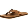 thumbnail image 1 of Reef Men's Leather Smoothy Sandal Brown 6 M US, 1 of 5