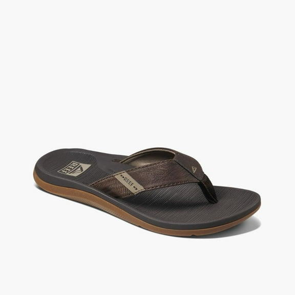 Reef Men's Santa Ana Brown Flip Flop Sandals CI4651