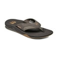 thumbnail image 1 of Reef Men's Sandal Fanning, Bottle Opener Flip Flops, Brown/Gum, 6, 1 of 2