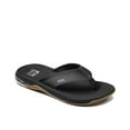 thumbnail image 1 of Reef Men's Sandals Anchor, Black/Silver, 7, 1 of 4