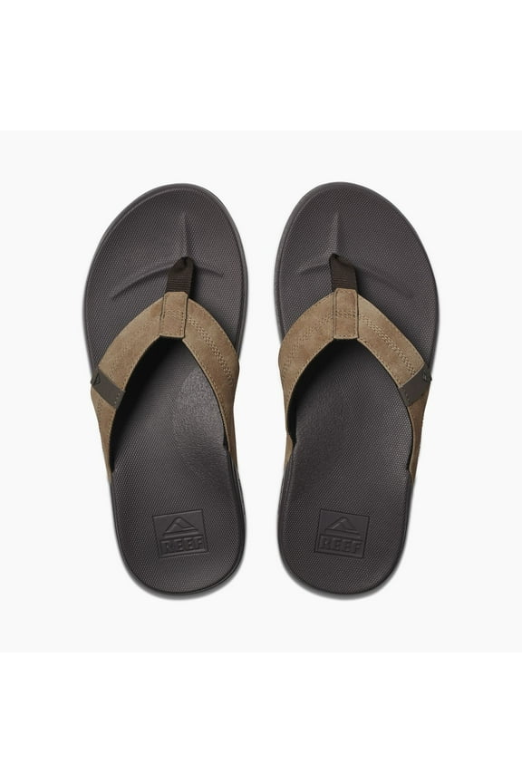 Men's Sandals Cushion Phantom, Brown/Tan, 16