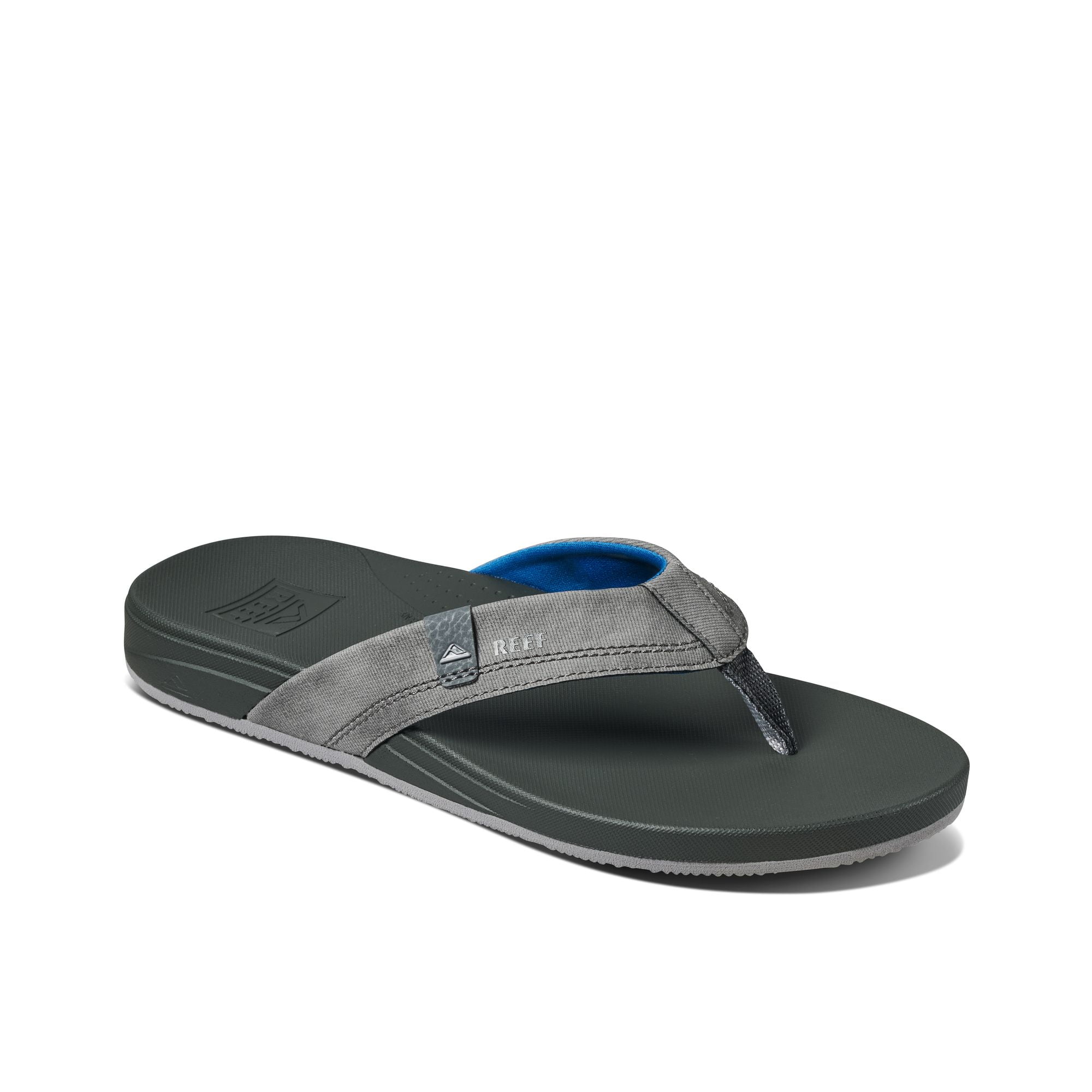Reef Men's Sandals Cushion Spring, Grey/Blue, 10 - Walmart.com