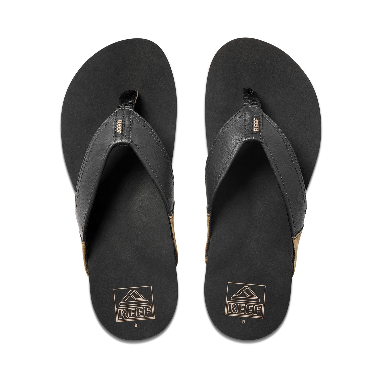 Reef Mens Newport Mens Sandals Size 6 Prints Comfort Slip On Black Flip Flops Amazon.com | Reef Twinpin Mens Beach Flip Flop, Soft Cushion  main image 2