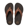thumbnail image 1 of Reef Men's Sandals Newport Flip Flops, Tan, 13, 1 of 3