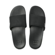 Reef Men's Sandals One Slide, Black, 11