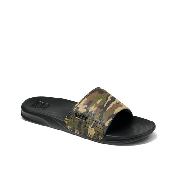 Reef Men's Sandals One Slide, Camo, 7