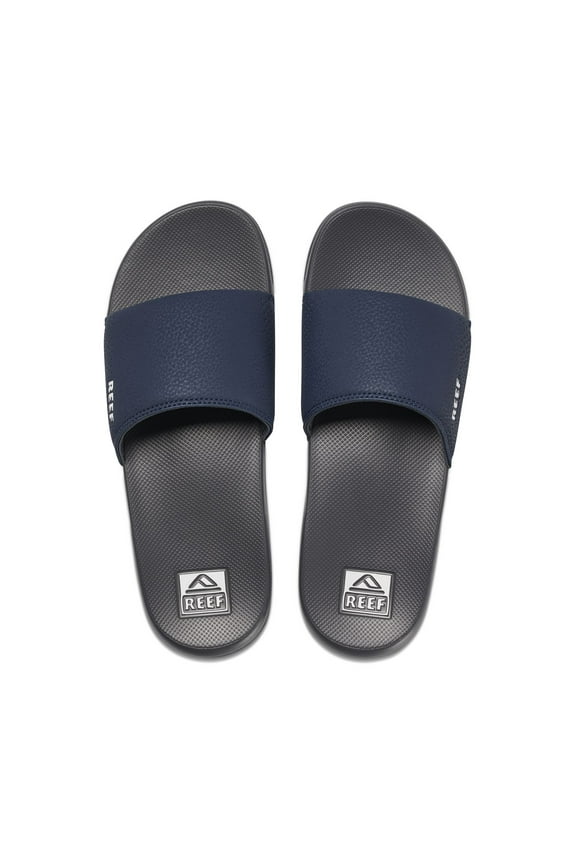 Men's Sandals One Slide, Navy/White, 8